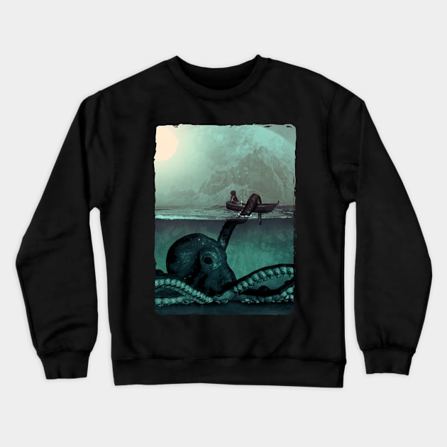 KrakenN Crewneck Sweatshirt by RNStudioMTL